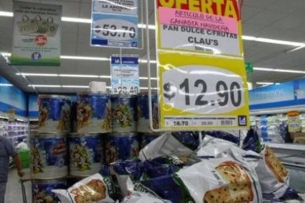 En Bariloche también puede adquirirse la canasta navideña a 39 pesos