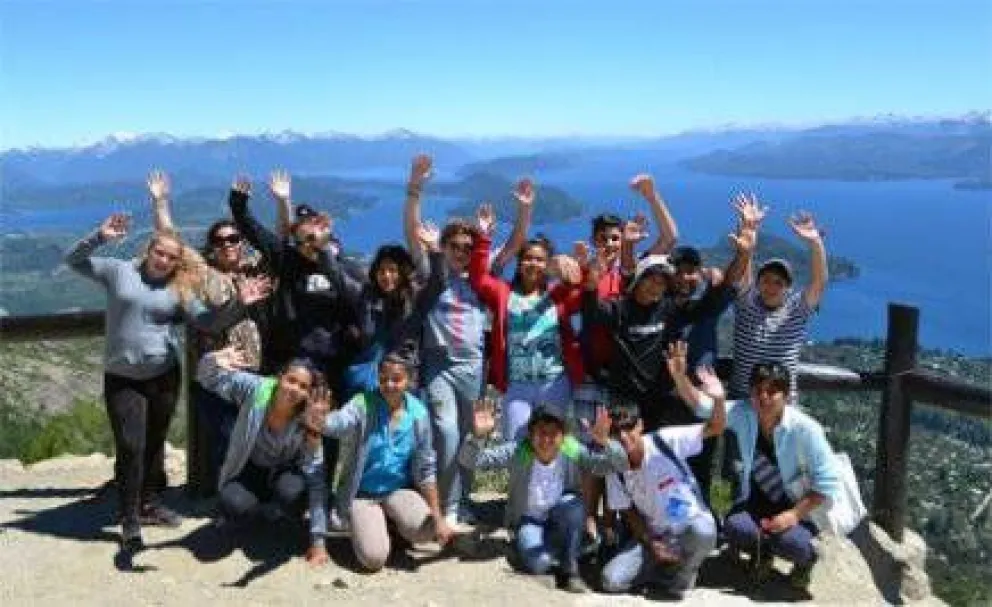 Alumnos de San Javier visitaron el Cerro Otto