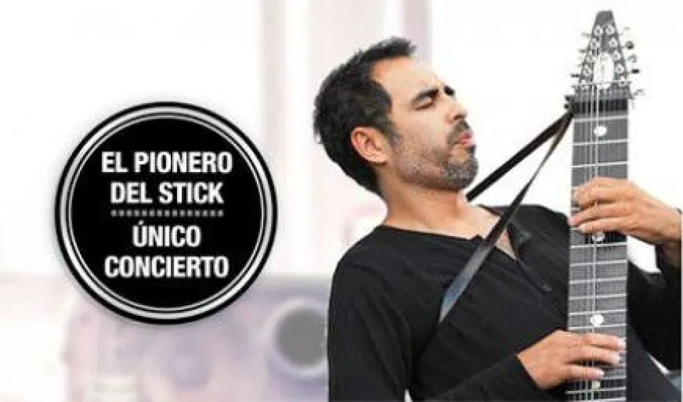 "El Pionero del Stick" se presenta en Bariloche