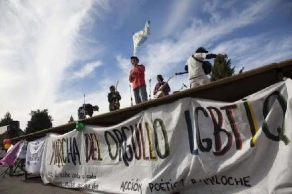Bariloche tuvo su primera Marcha del Orgullo 