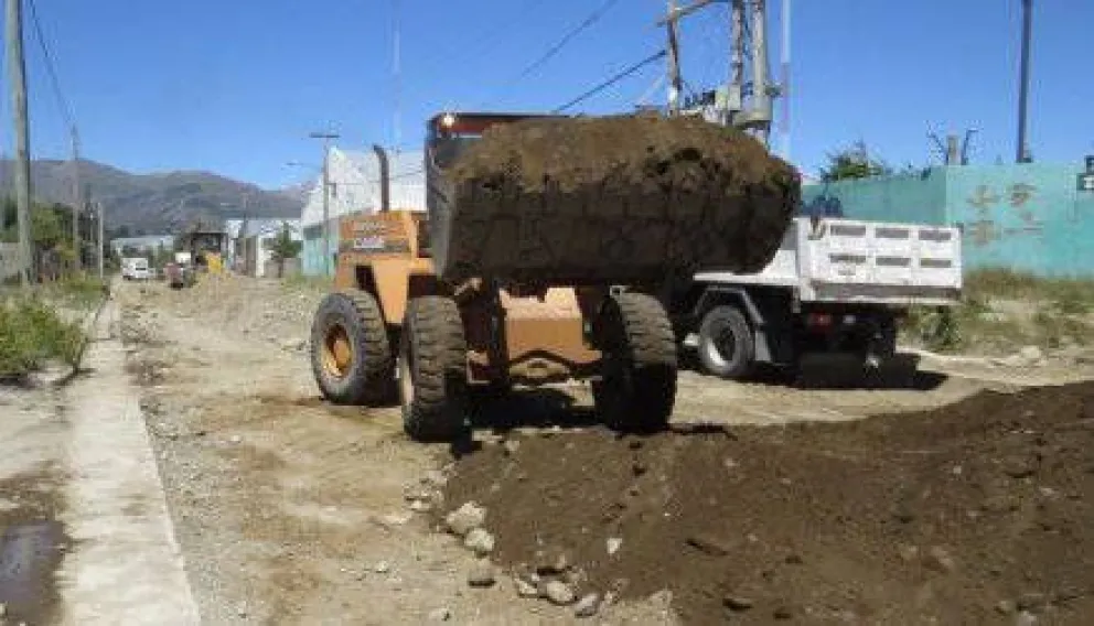 Comenzaron obras en &Ntilde;ireco para mejorar el tránsito de la zona