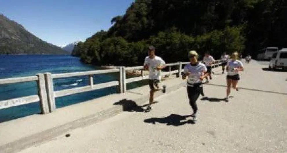 Más de 500 corredores en la Media Maratón "Llao Llao 21K"