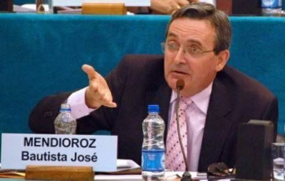 Mendioroz catalogó al Presupuesto como un instrumento "de ajuste"