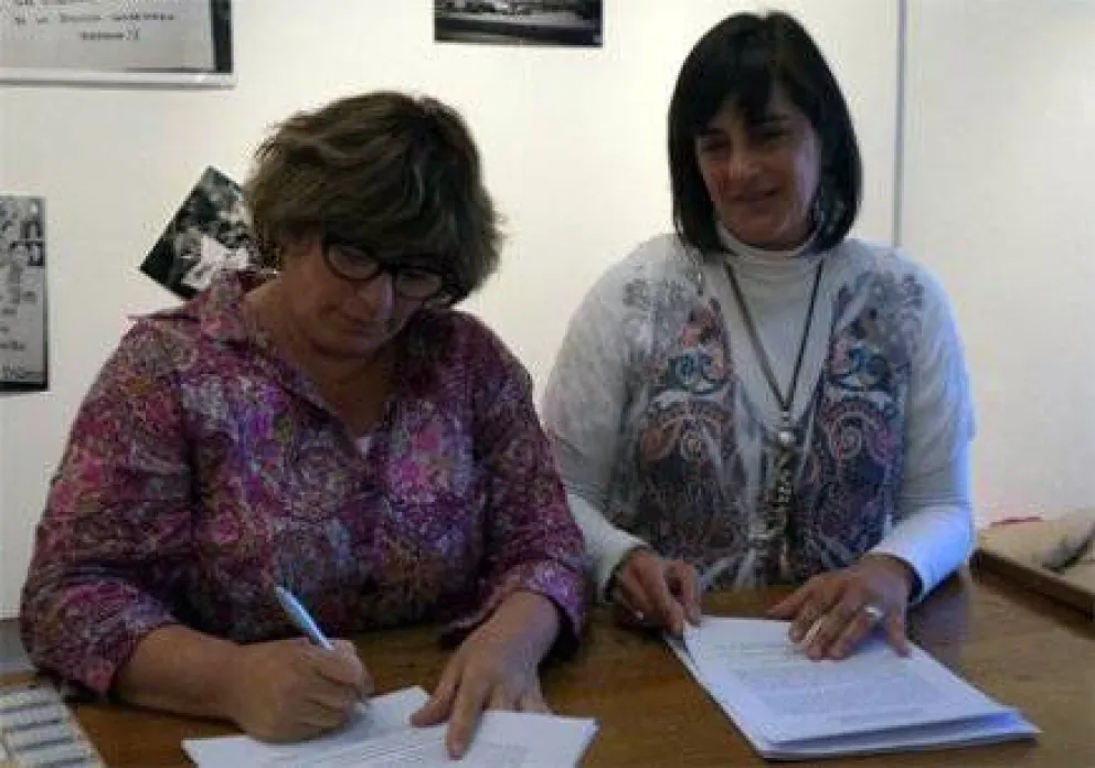 Firmaron convenio para erradicar violencia contra mujeres