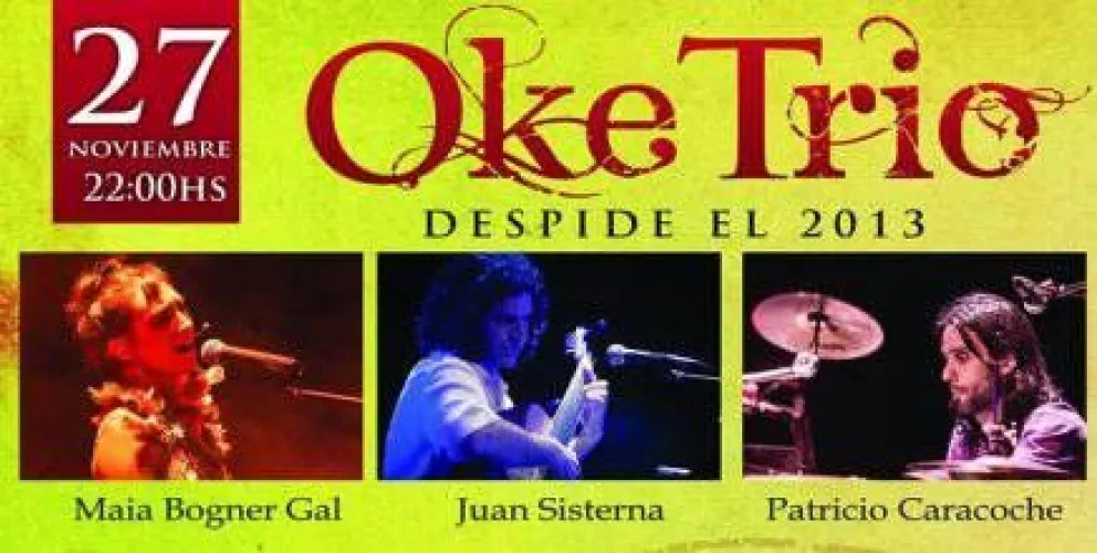Cierre de año con Oke Trío
