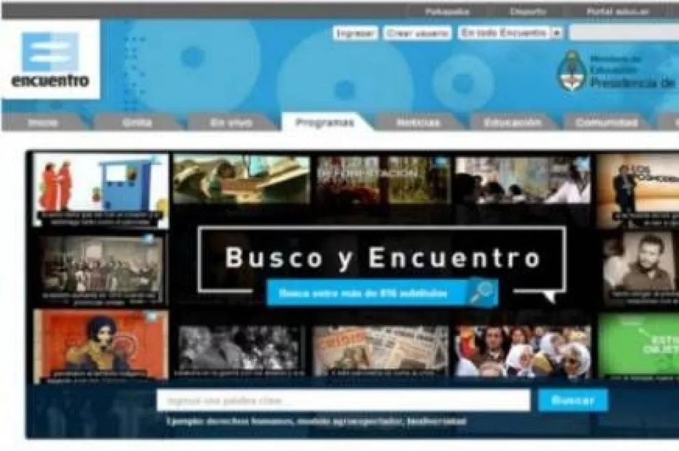 Canal Encuentro lanzará un megabuscador para ayudar a los docentes