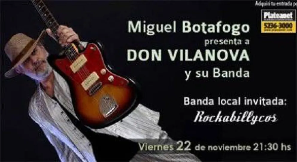 Don Vilanova y su banda en La Baita