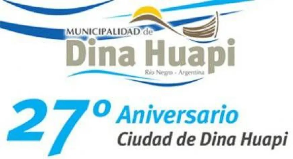 Anuncian festejos por el 27 Aniversario de Dina Huapi