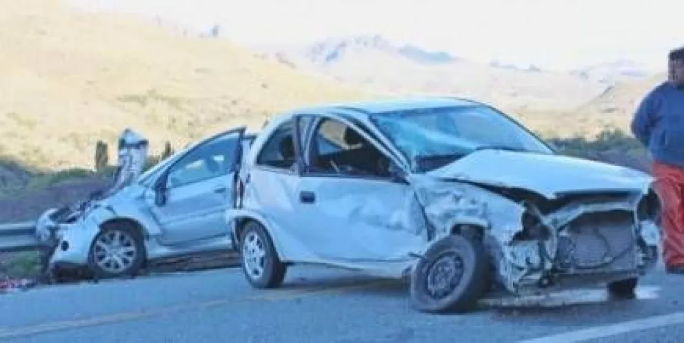 Un muerto en violento choque