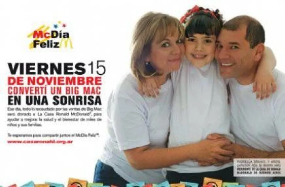 Jornada solidaria en locales de Mc Donald&rsquo;s