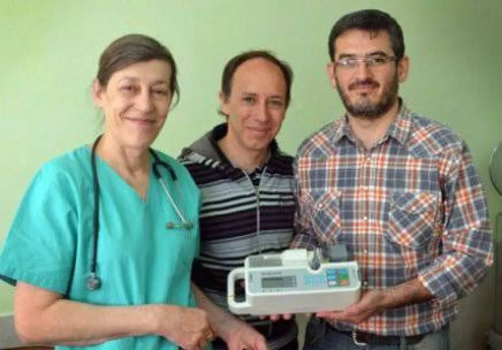 Neonatología del Hospital Zonal recibió una bomba de infusión