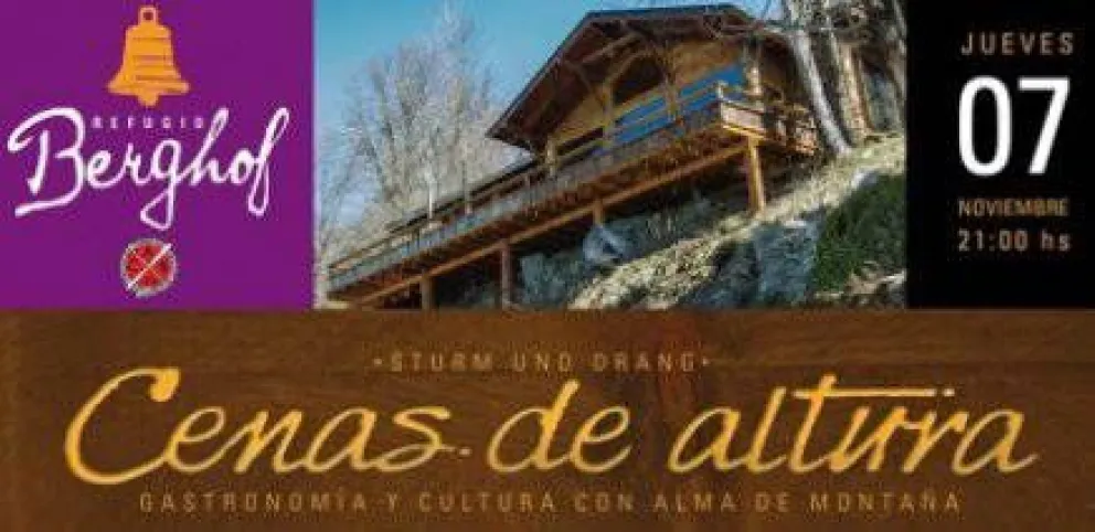 El Berghof invita a otra edición de Cenas de Altura