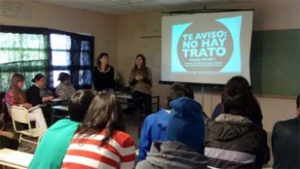 Talleres de prevención de Trata y Explotación sexual para jóvenes