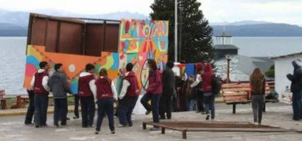 Los chicos comenzaron a darle color a la Semana de la Juventud 