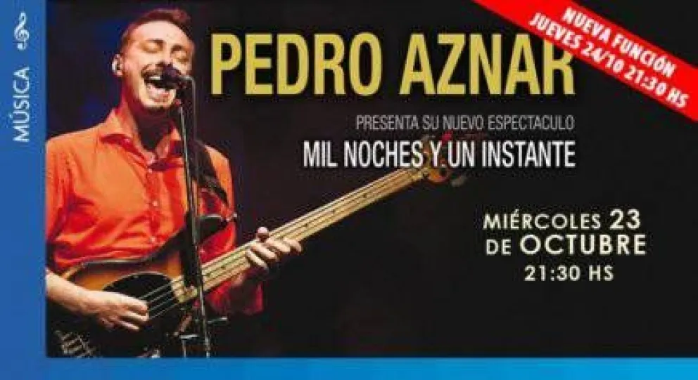 Pedro Aznar sumó una nueva función 