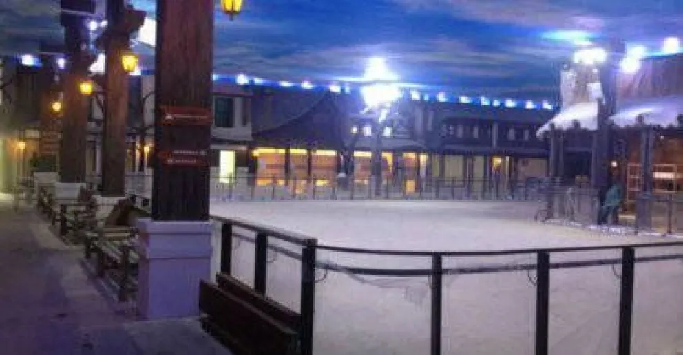 Riders de Bariloche, en la inauguración de importante parque de nieve cubierto 