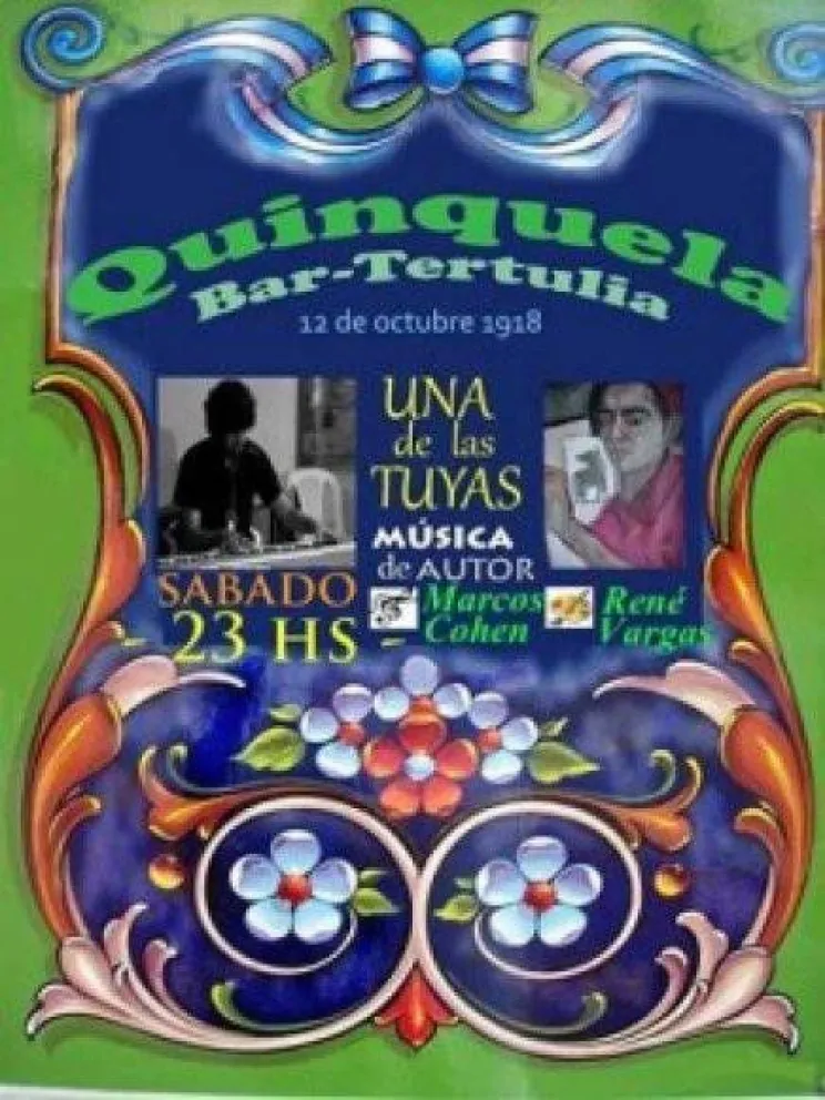 Esta noche, música y pintura
