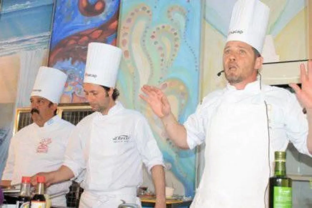 Emiliano Schobert participó de evento gastronómico en Chile