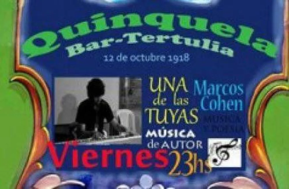 Marcos Cohen, música y poesía 