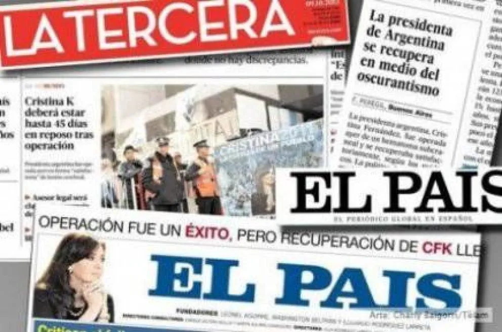 La prensa internacional destacó en sus portadas la recuperación de Cristina