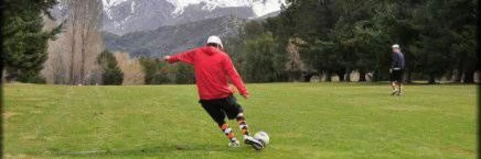 El footgolf también se juega en Bariloche 