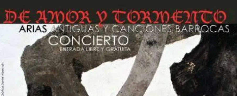 Recital de arias antiguas y canciones barrocas