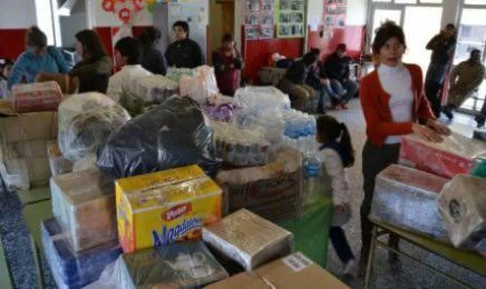 CAPSA entregó donaciones en Pilquiniyeu 