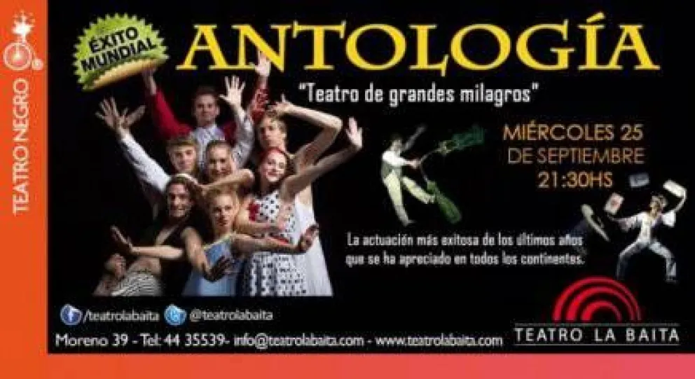 Posponen para mañana la obra "Antología"