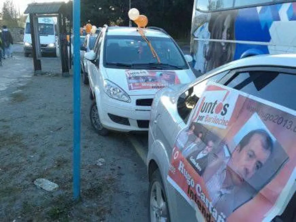 Castañón, en la "caravana de la esperanza"