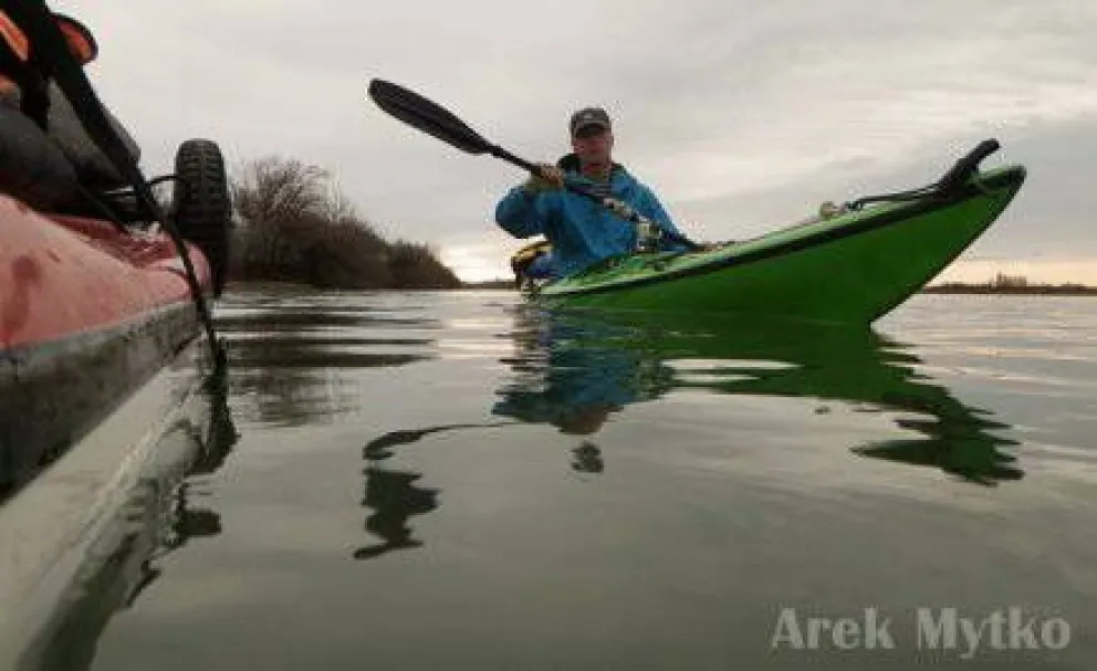 Travesía en kayak: Recorrieron 1500 kilómetros a remo 