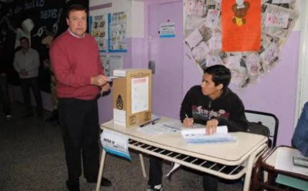 Ya votaron los principales dirigentes de la Provincia