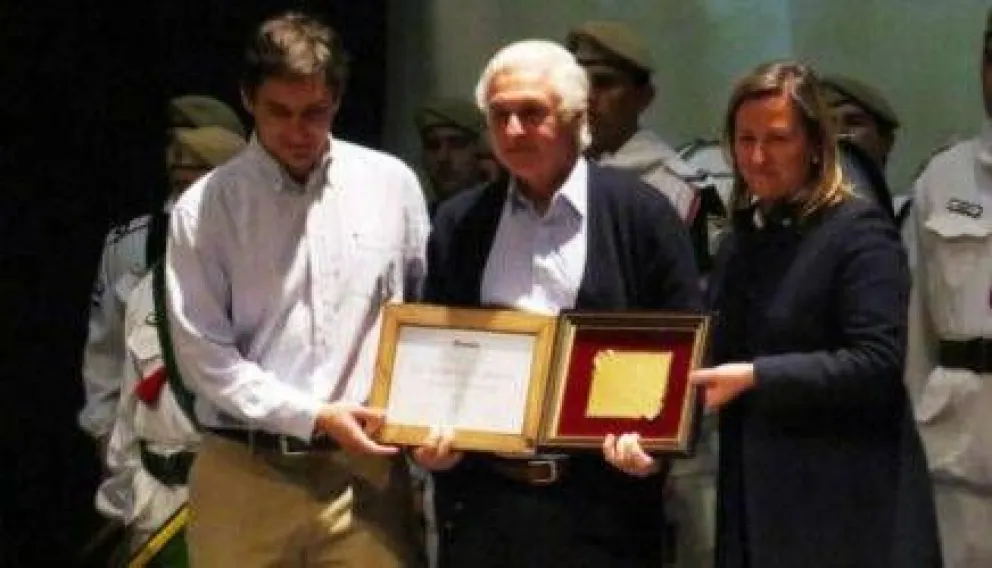Sobreviviente de Los Andes fue declarado huésped de honor 