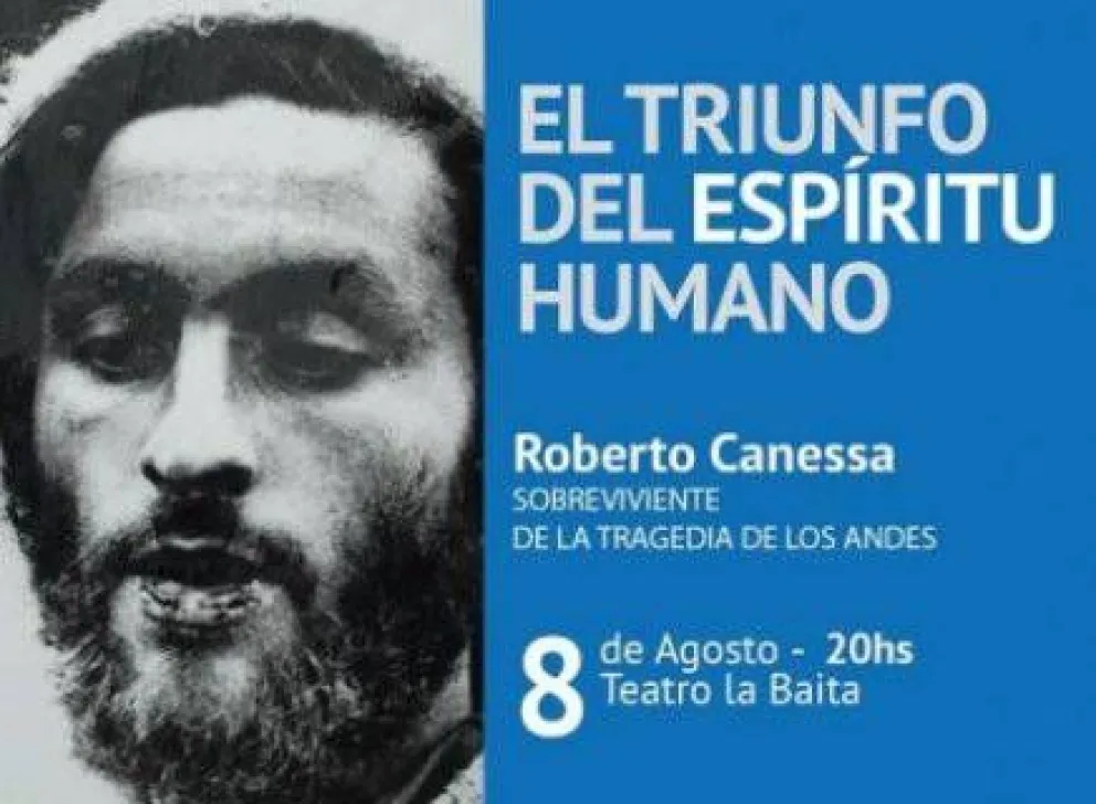 Sobreviviente de la tragedia de los Andes, dará charla en Bariloche