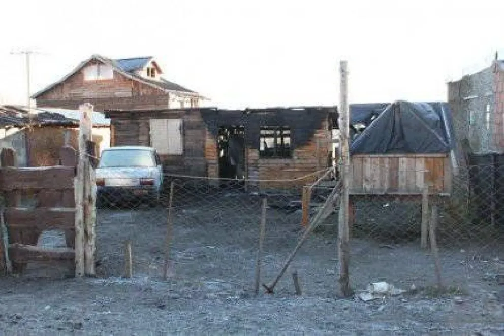 Se quemó una casa