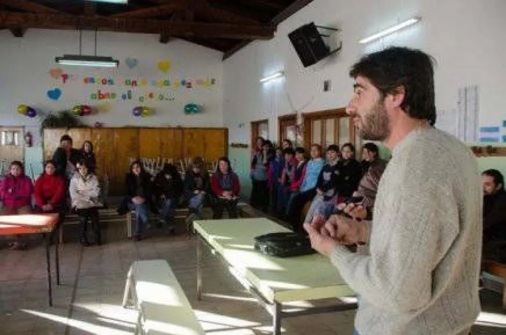 Educación no se hace cargo de los calefactores de la Antu Ruca