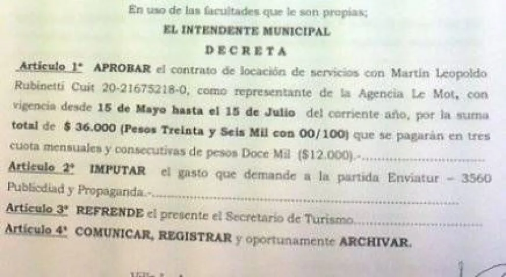Contratan agencia de publicidad para posicionar Villa La Angostura