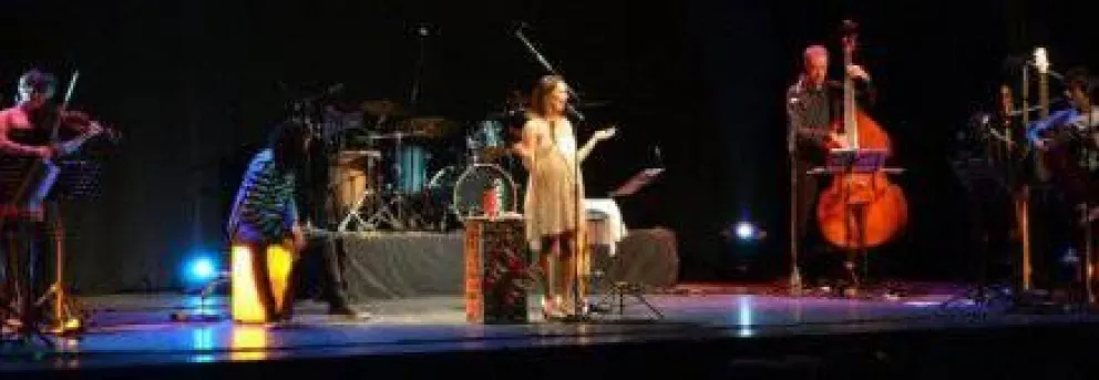 Elena Roger deslumbró al público de Bariloche 