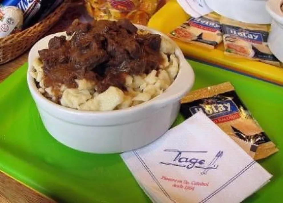 Goulash de Tage, único en Catedral