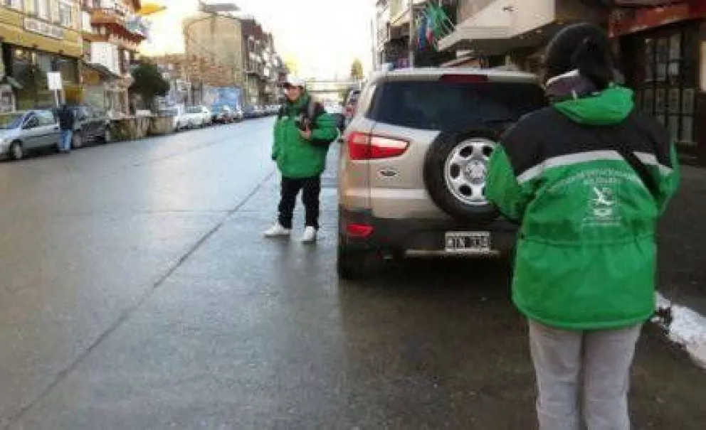 Estacionamiento medido en San Martín 
