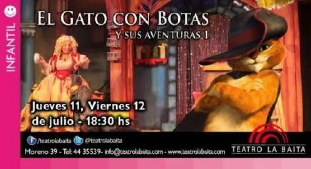 El gato con botas y sus aventuras