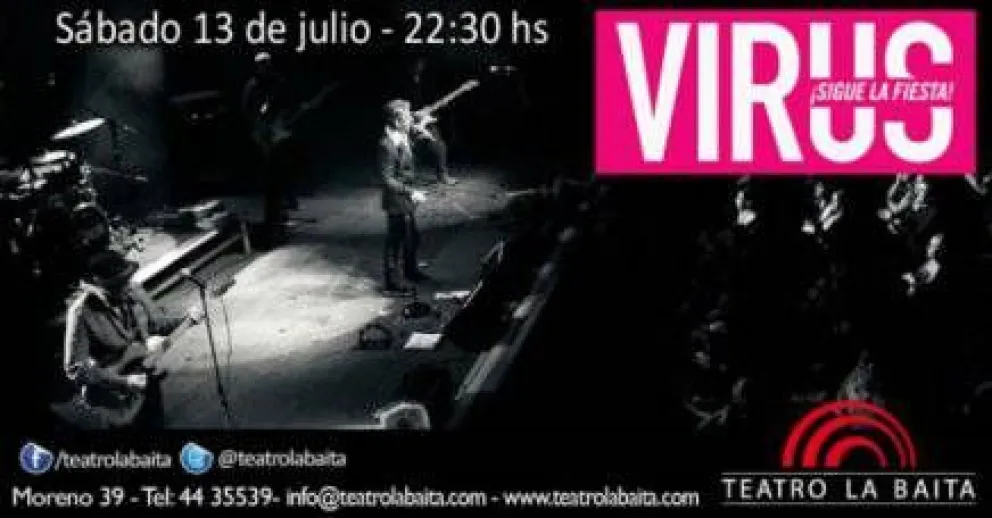 Virus, en Bariloche 