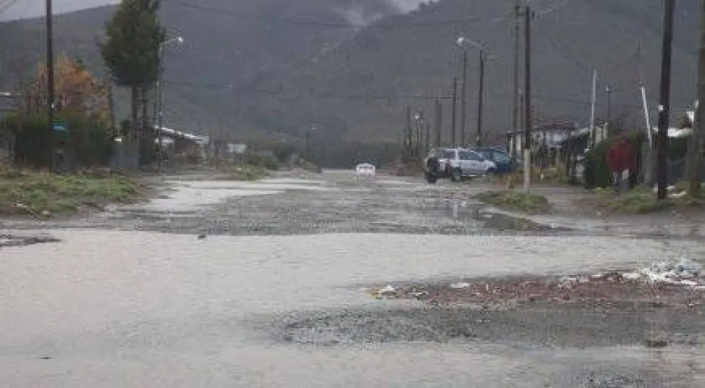 El viento trajo intensas lluvias