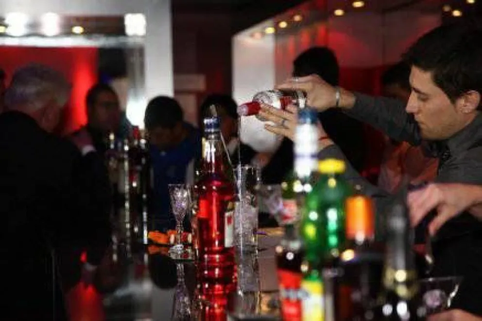 Se lucieron los bartenders