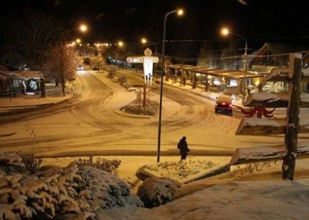 La Angostura comienza a vivir el invierno