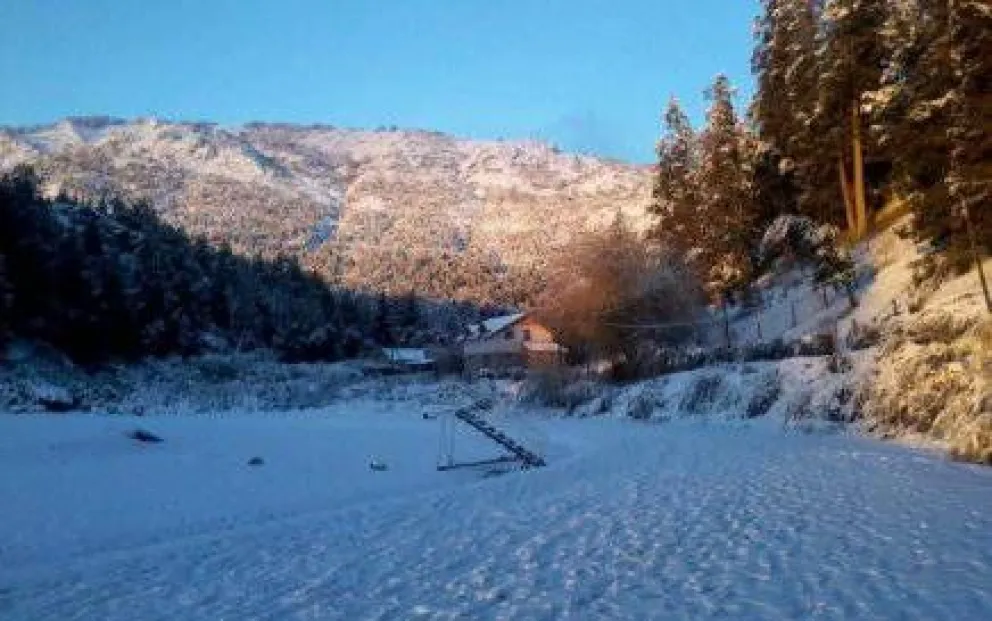 Imágenes de la  nevada