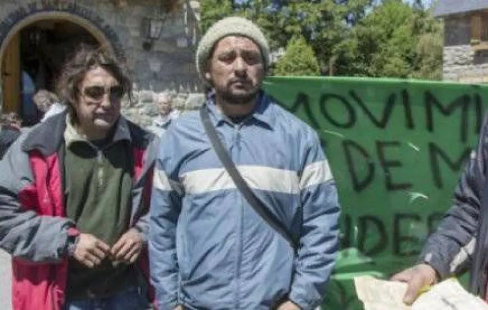 "Es mentira que mi esposo dejó la huelga porque Provincia nos ayudó"