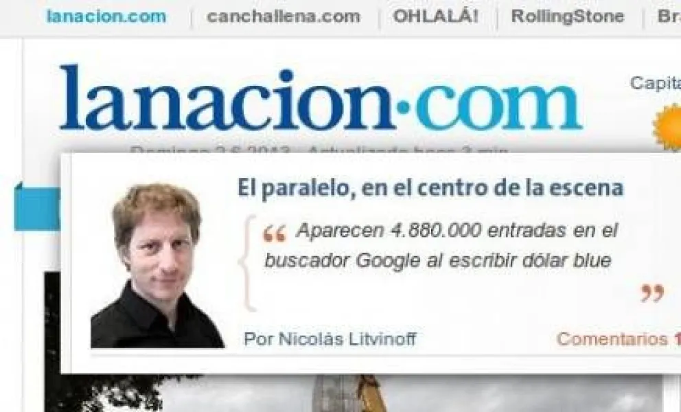 4.880.000 de resultados en Google te ubican en el centro de la escena