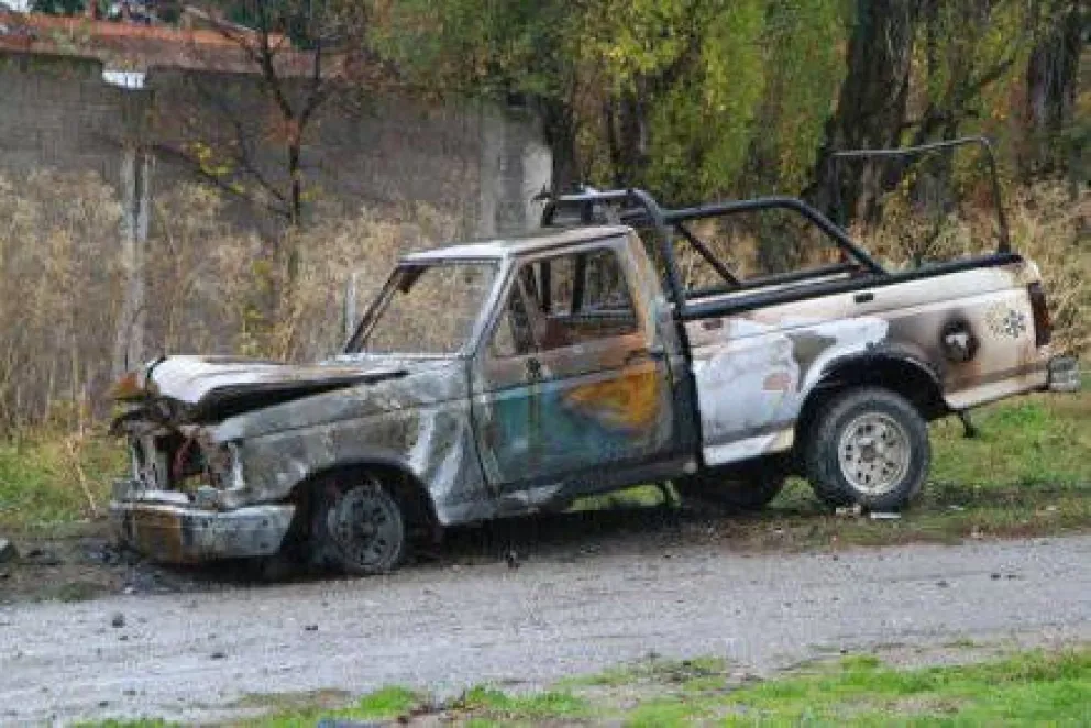 Se incendió una camioneta municipal 