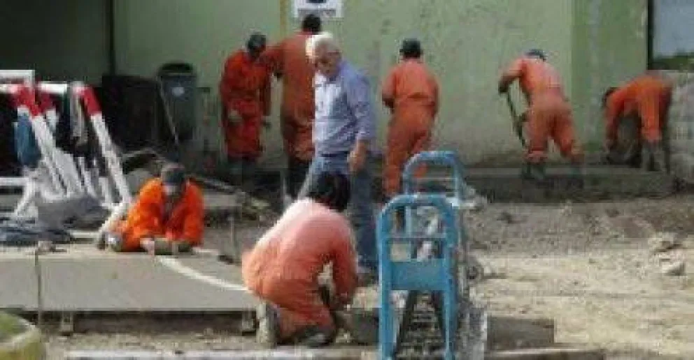 Avanzan a buen ritmo las obras en la rotonda de la terminal