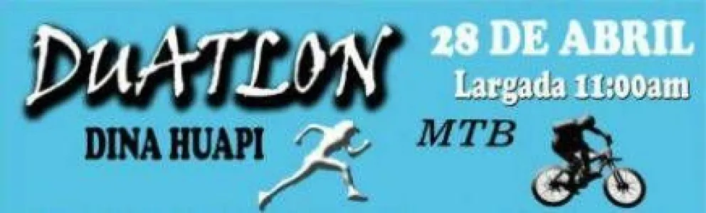 Duatlón en Dina Huapi